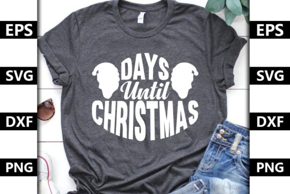 Review: Christmas Quote SVG Design, Days Until