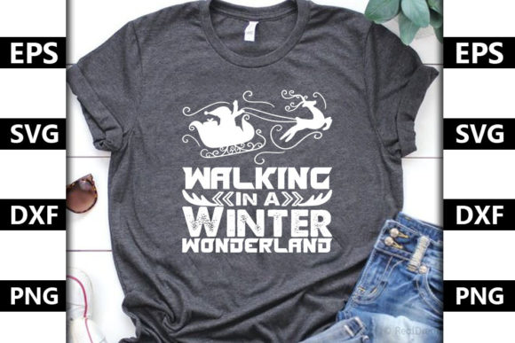 Review: Christmas Quote SVG Design, Walking in