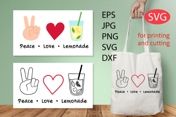 Review: Peace Love Lemonade SVG for Embroidery