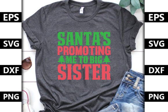 Reviewing the Santa’s Big Sister SVG for Embroidery