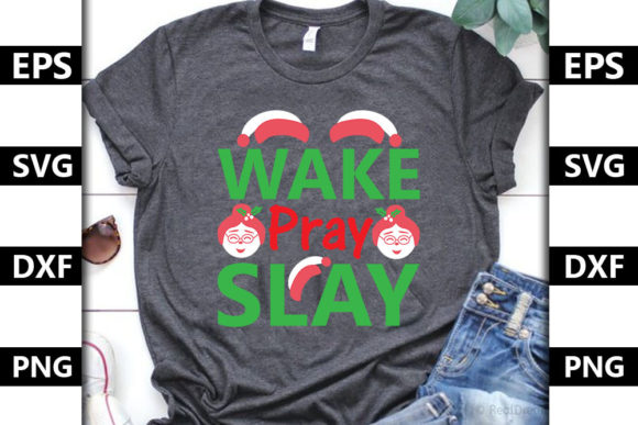 Reviewing the Wake, Pray, Slay Christmas SVG